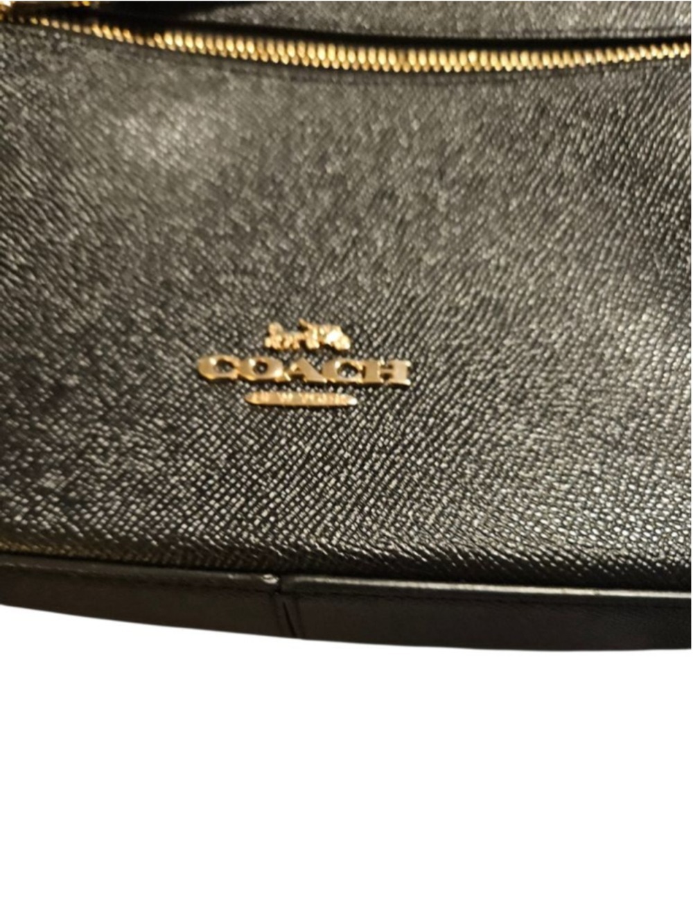 Coach Black Leather Mini Backpack One Size - Picture 5 of 14